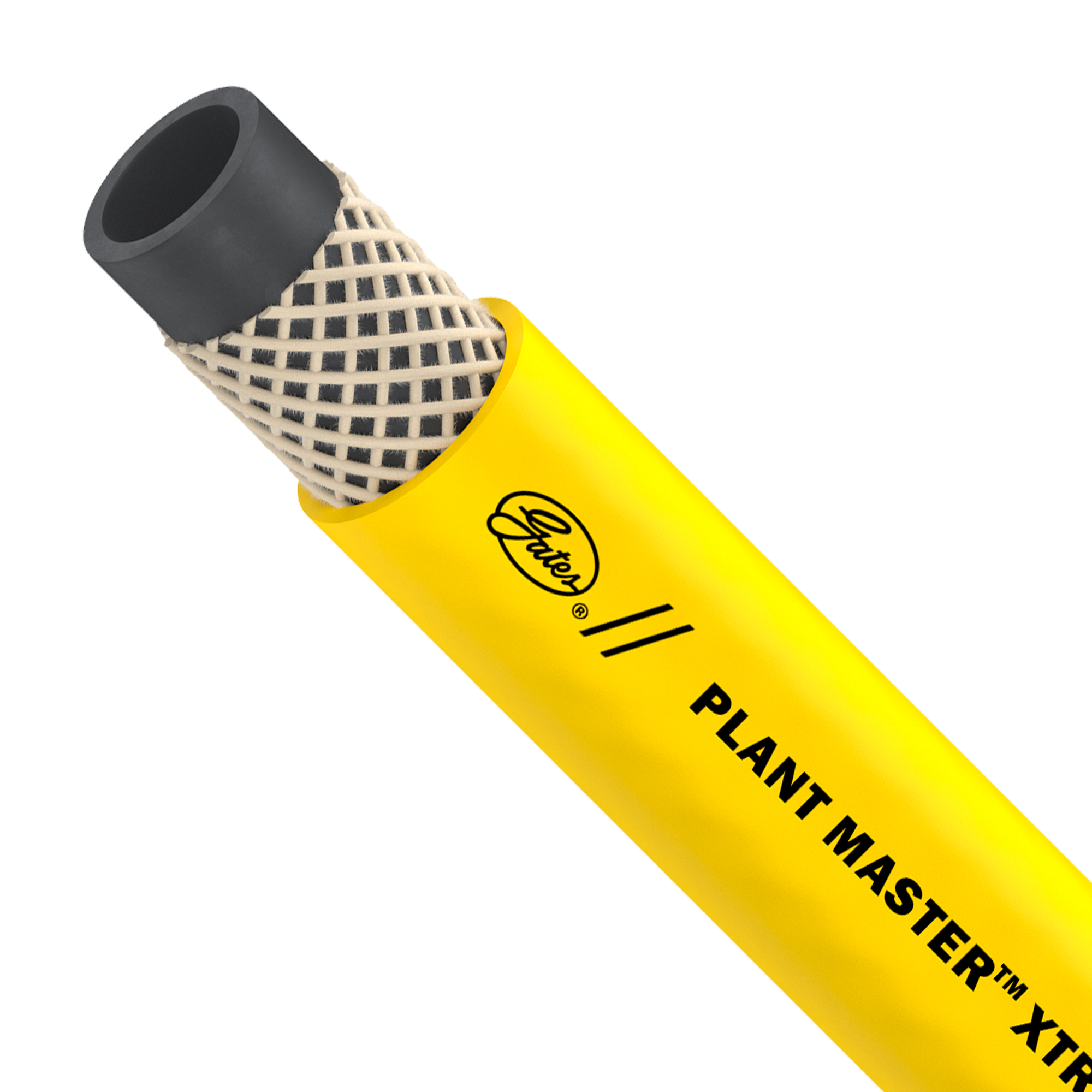 Gates Plant Master™ Xtreme™ 501 AR hose in yellow.