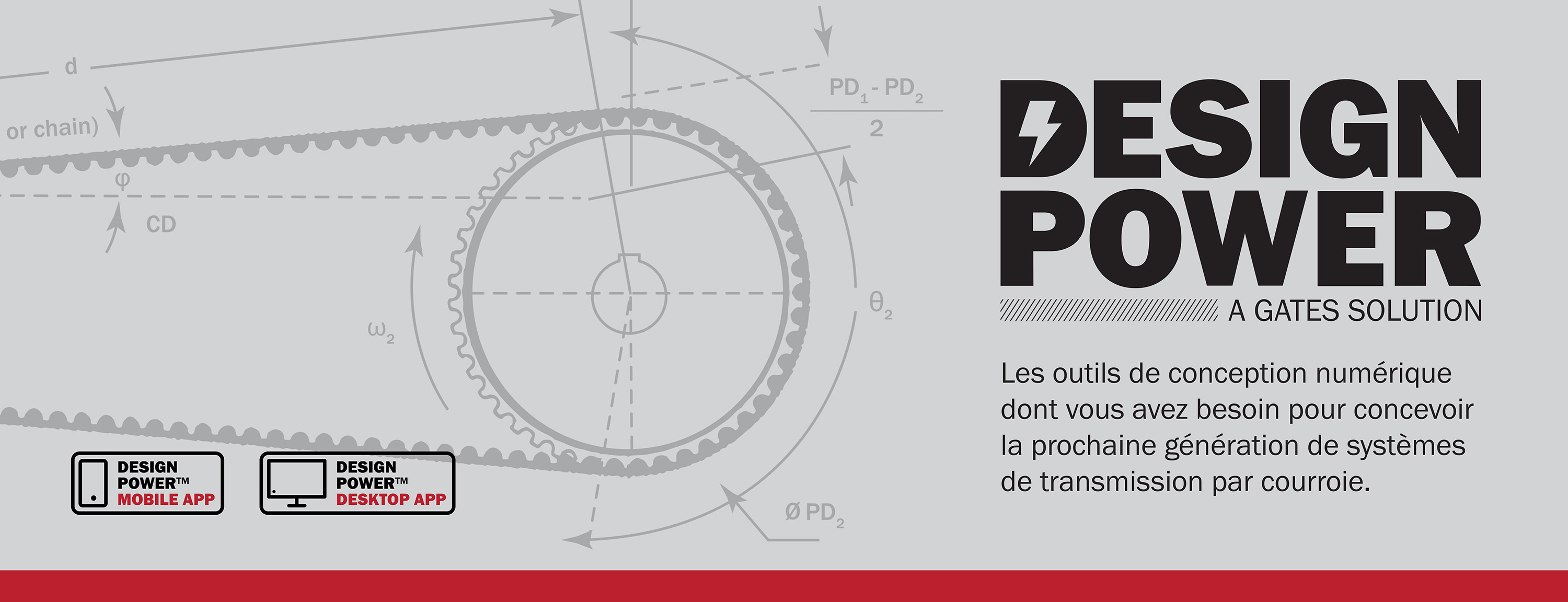 Gates : système d'entraînement par courroie pour les deux-roues électriques,  à ()