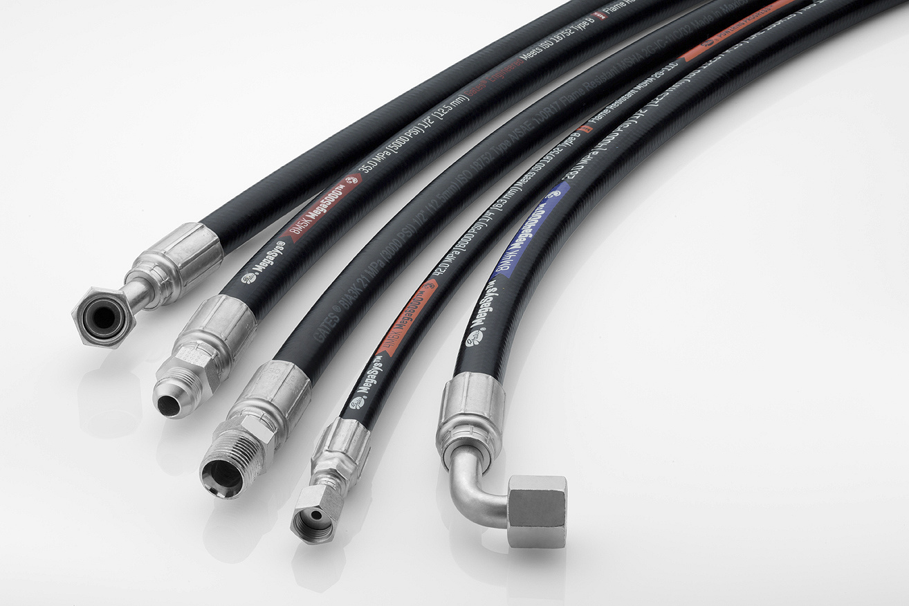 Replaces Pre-Alpha Short Hydraulic Hose for Internal Line Cylinders