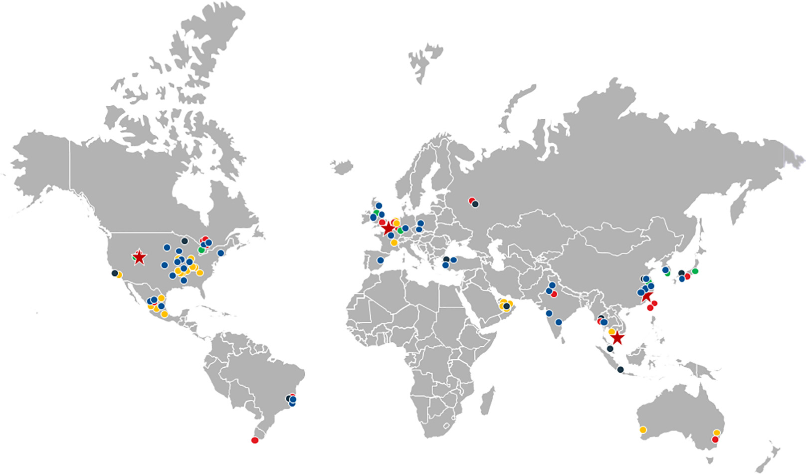 gates map