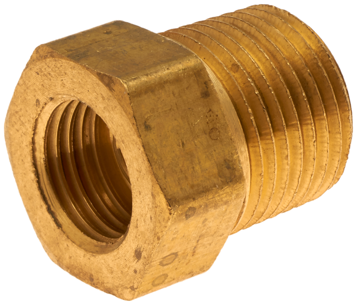 Seawater Pro Fitting: NPT 1/4 x 3/8 male High Pressure Hose Fitting