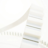 full color image of white Gates® TPU Truly Endless belt