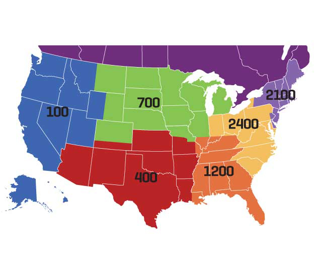 automotive aftermarket map