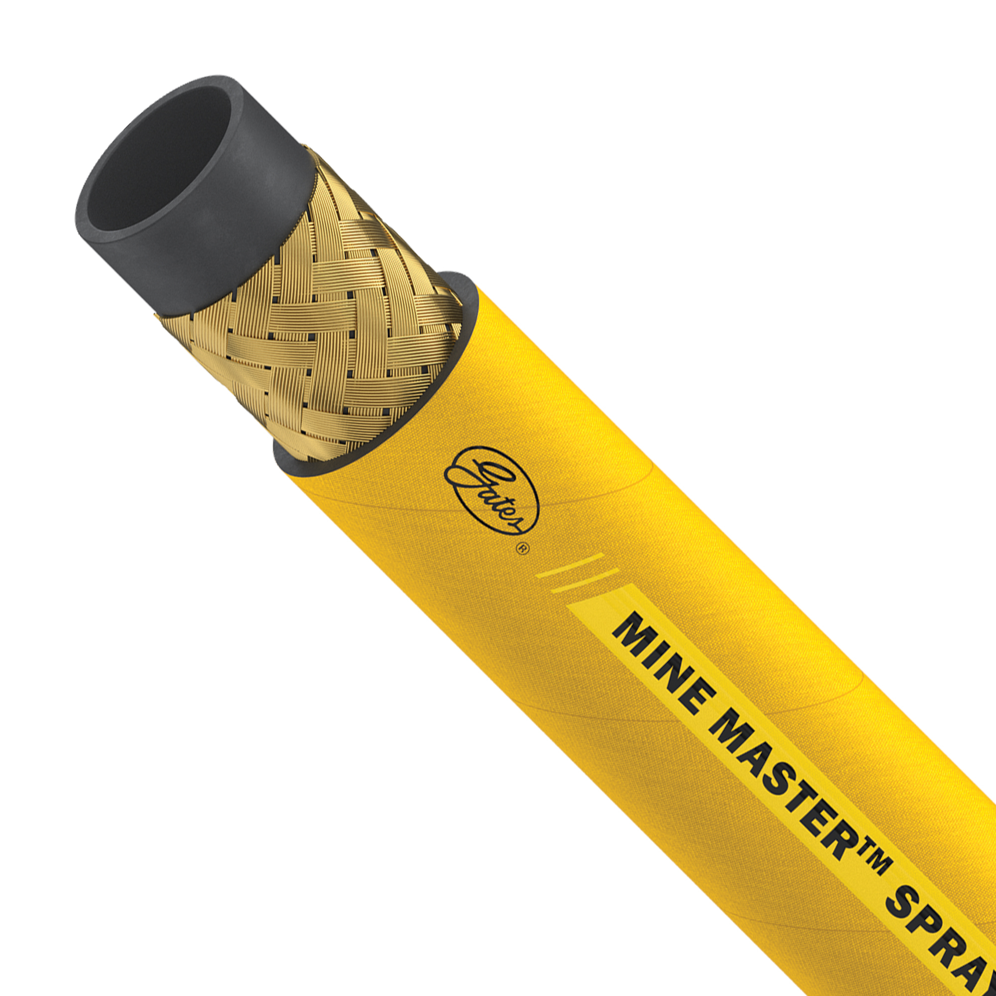 Image of yellow Gates® Mine Master™ Spray hose